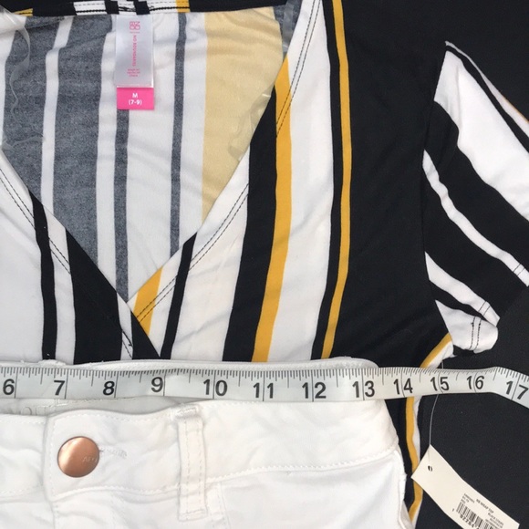 American Eagle Jeggings 6 & Stretch Shirt NWT A2 - Picture 7 of 8